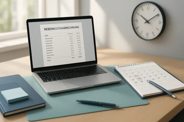 Nebenkostenabrechnung