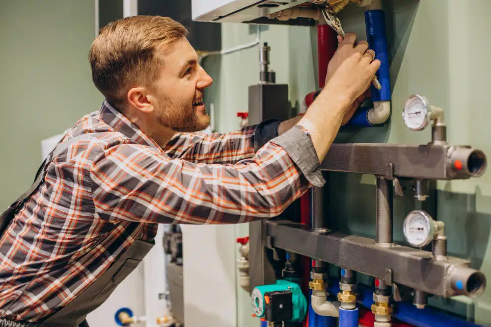 Heizperiode zu Ende und der Installatuer hat viel zu tun