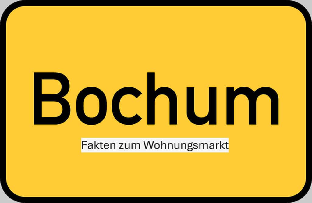 Bochum-Fakten zum Wohnungsmarkt