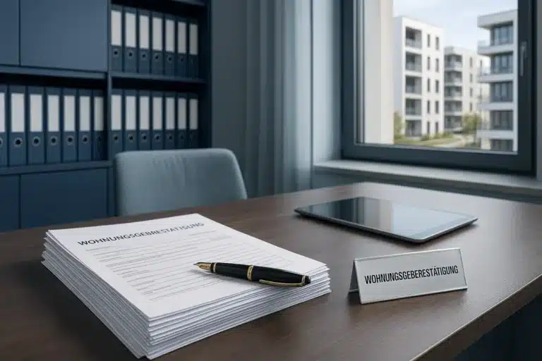 Wohnungsgeberbestätigung