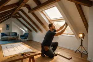 Dachfenster im Dachgeschoss