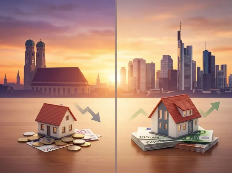 Immobilienpreise München Frankfurt – Immobilienpreise in München und Frankfurt sinken